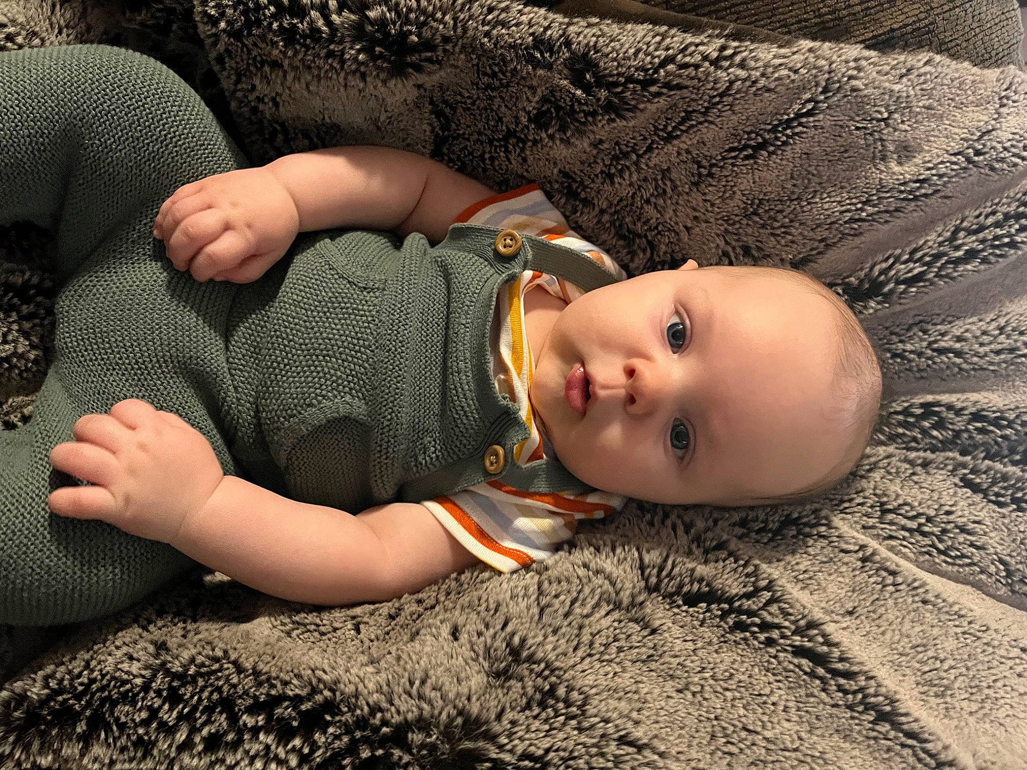 Maxwell joined the competition — help win amazing prizes! baby, baby_toddler_clothing, child, comfort, flash_photography, flooring, fun, grass, head, human_body, human_leg, mammal, nail, nose, pattern, person, sitting, skin, textile, toddler