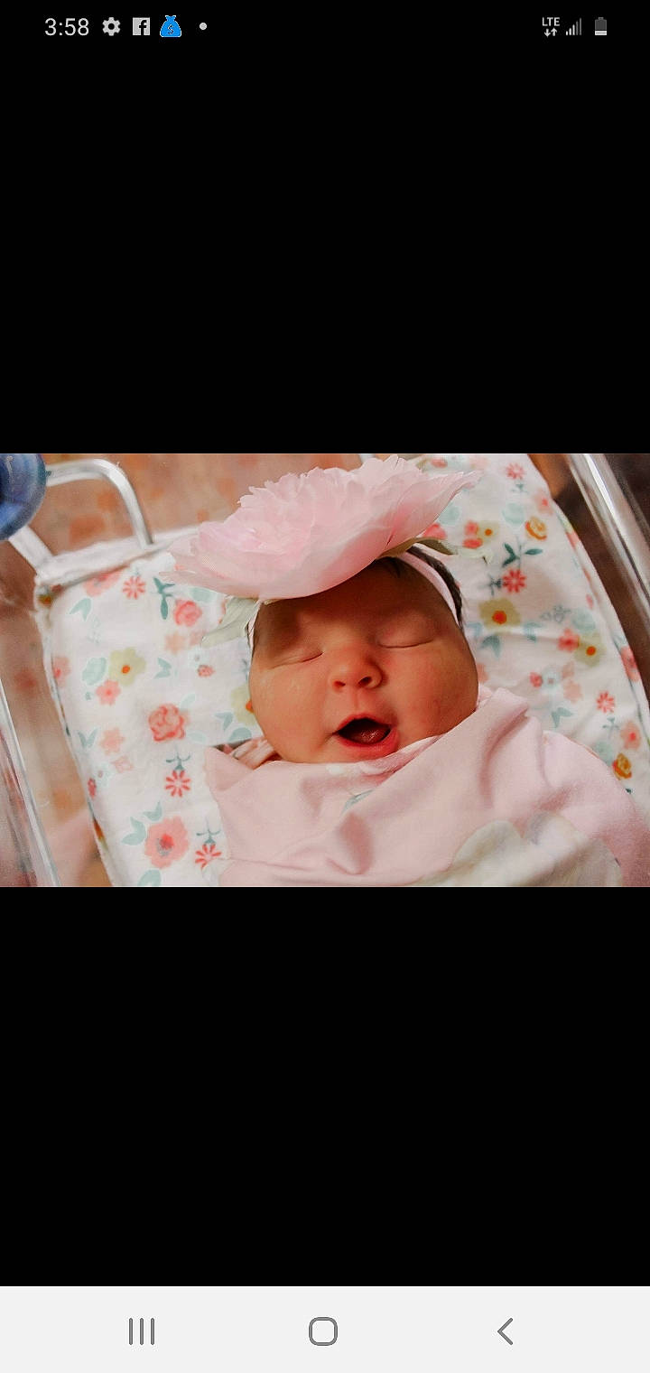 Chasity joined the competition — help win amazing prizes! baby, baby_products, baby_sleeping, baby_toddler_clothing, bedtime, cheek, child, comfort, event, happy, headwear, linens, mammal, pattern, person, pink, portrait_photography, room, skin, sleeve