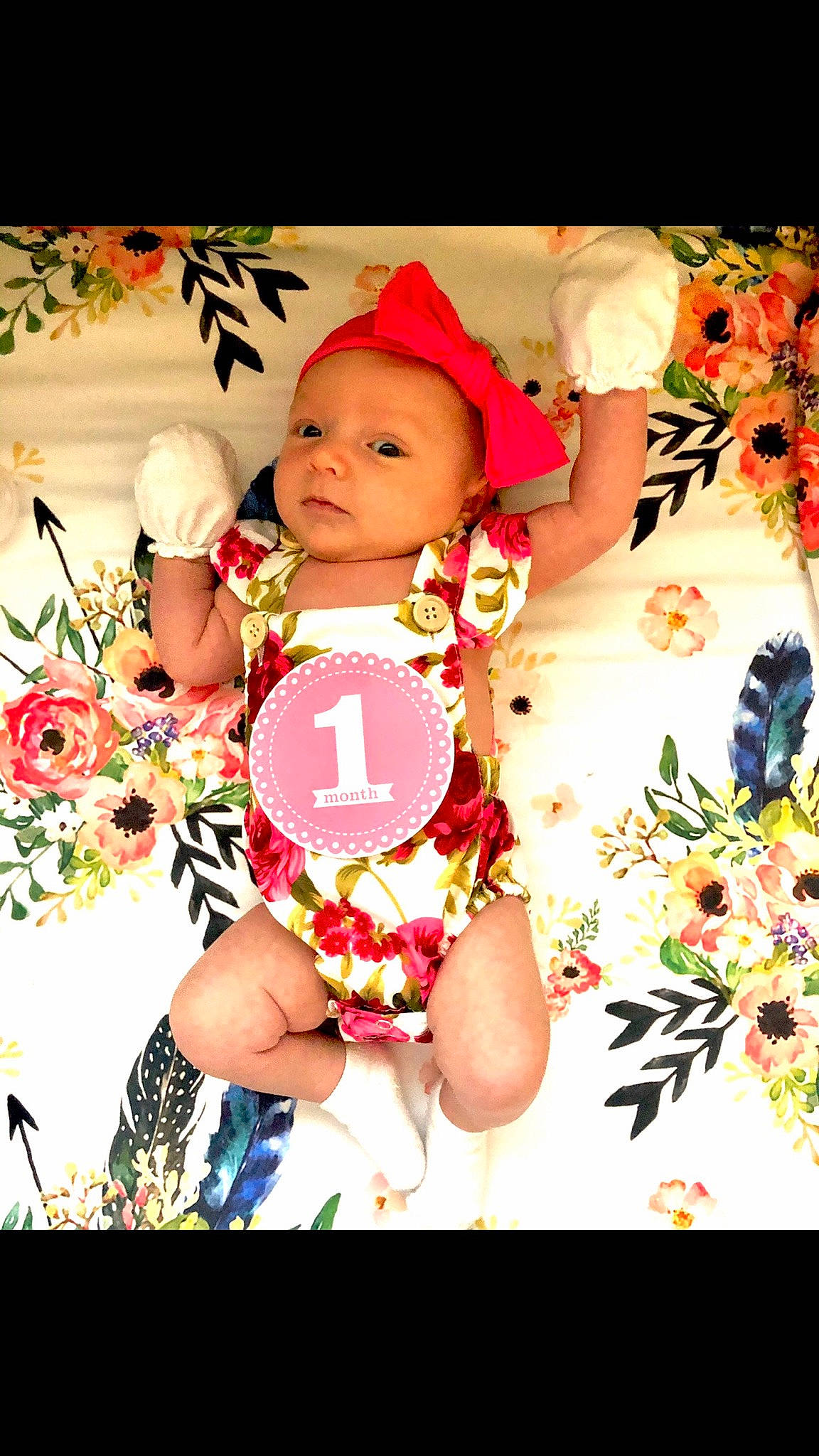 Alayna joined the competition — help win amazing prizes! baby, baby_toddler_clothing, child, child_model, floral_design, flower, happy, headgear, headwear, person, photography, pink, plant, smile, toddler