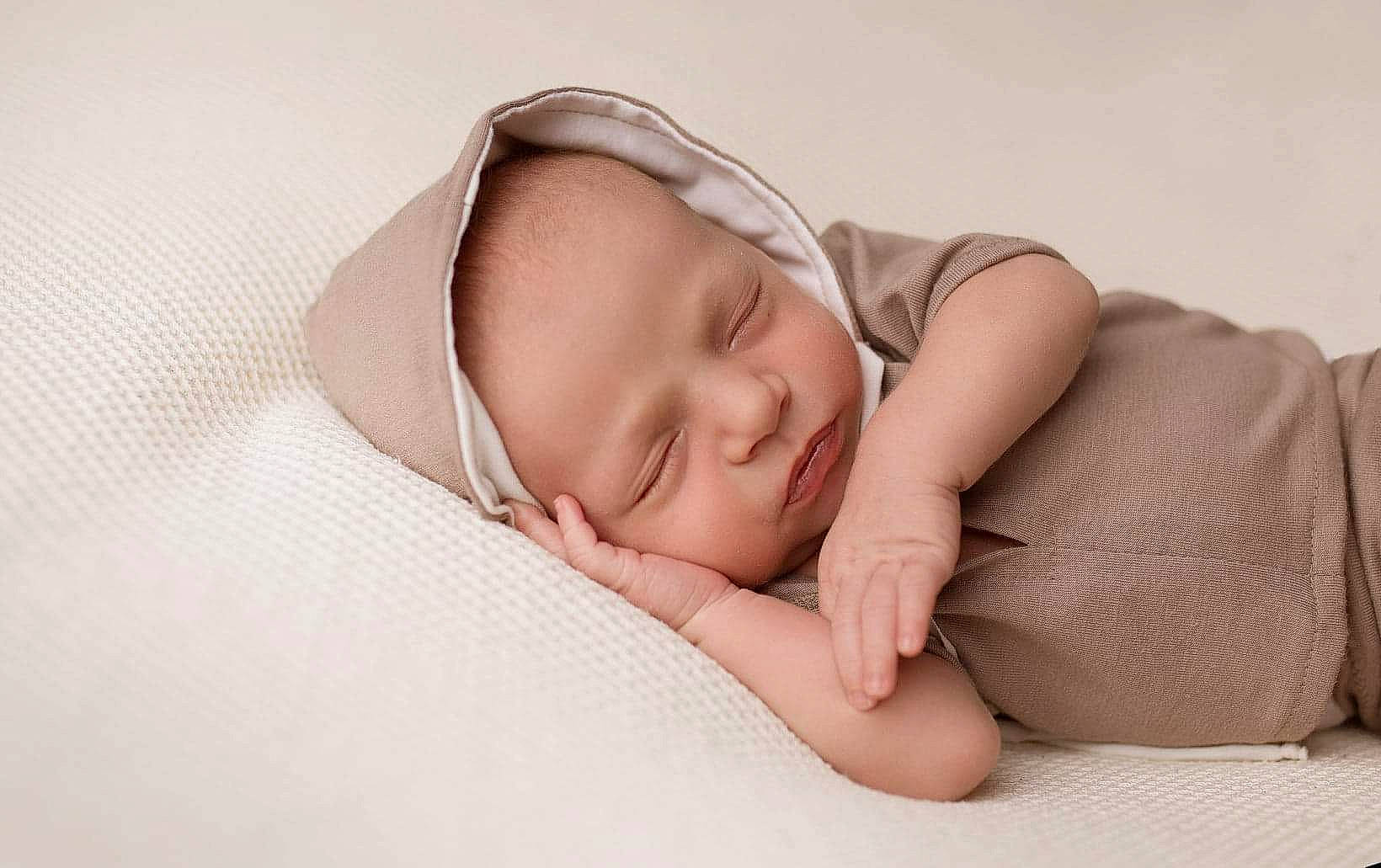 Kacper joined the competition — help win amazing prizes! baby, baby_sleeping, bedtime, beige, birth, child, comfort, hand, headgear, nap, person, sleep, toddler