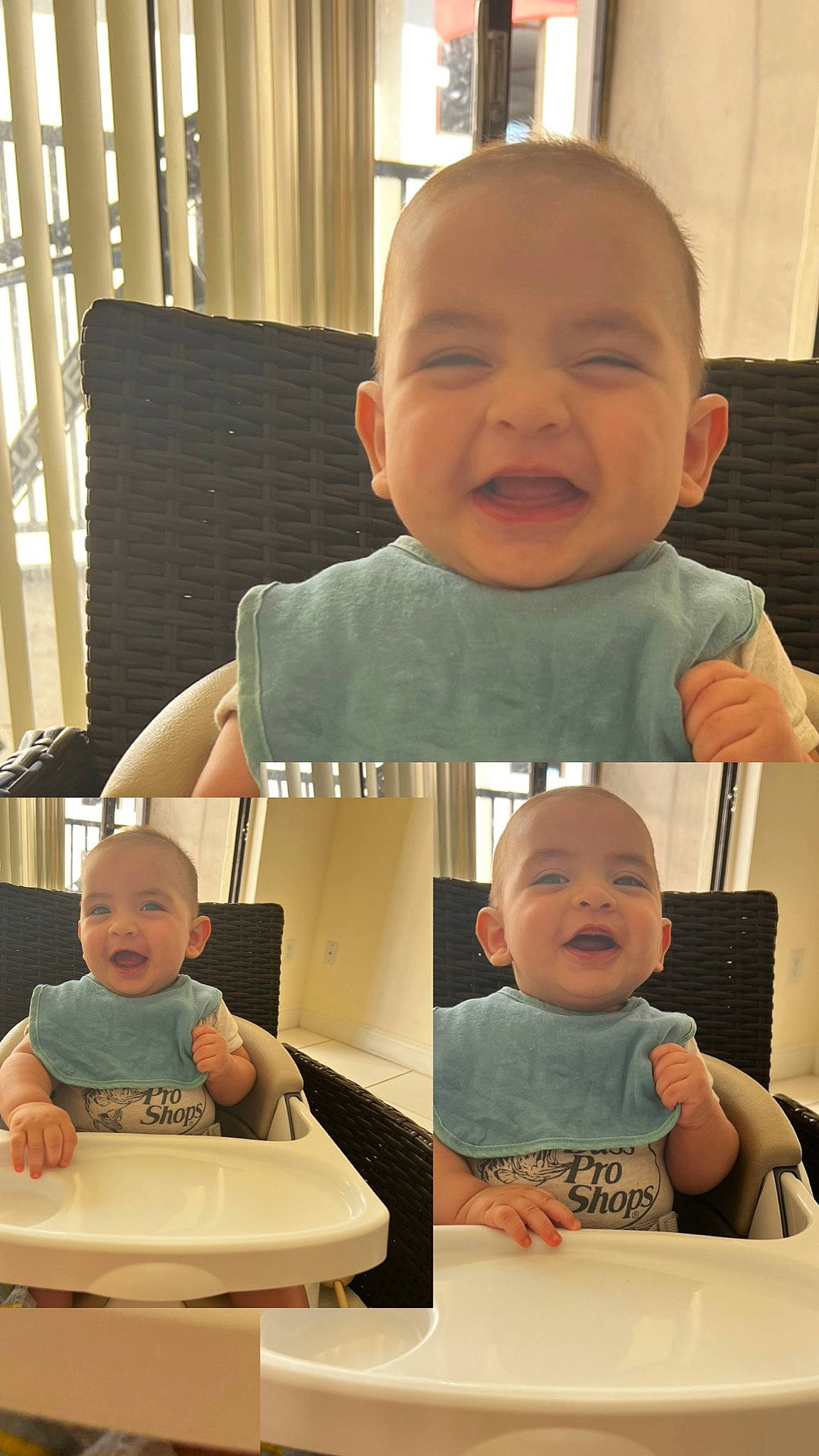 Juan joined the competition — help win amazing prizes! baby, baby_toddler_clothing, cheek, chin, face, facial_expression, hairstyle, happy, head, human, mouth, nose, person, photograph, product, shirt, skin, sleeve, smile, standing