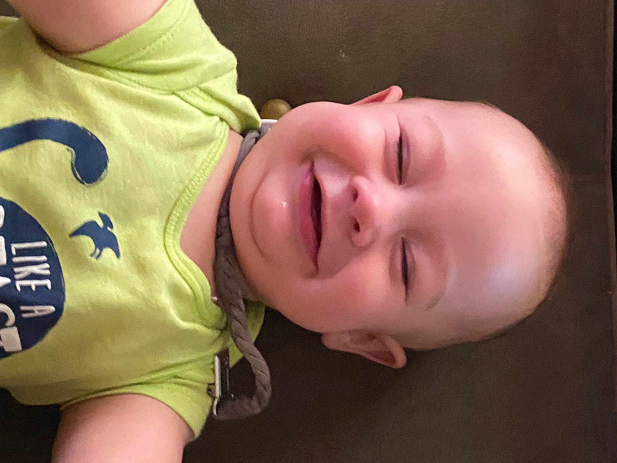 Evryn joined the competition — help win amazing prizes! baby, baby_laughing, baby_toddler_clothing, cheek, eyebrow, eyelash, finger, forehead, gesture, grass, happy, headgear, human_body, joy, mouth, neck, nose, person, skin, sleeve