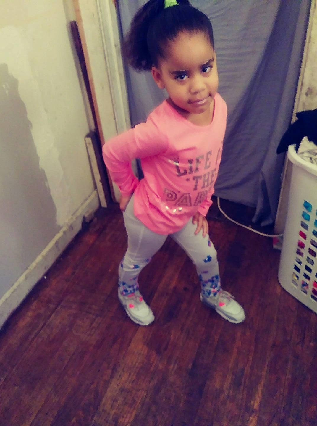 Karissa joined the competition — help win amazing prizes! baby, beauty, cheek, child, cool, floor, flooring, footwear, happy, leg, person, play, shoe, skin, sportswear, standing, t_shirt, toddler, trousers