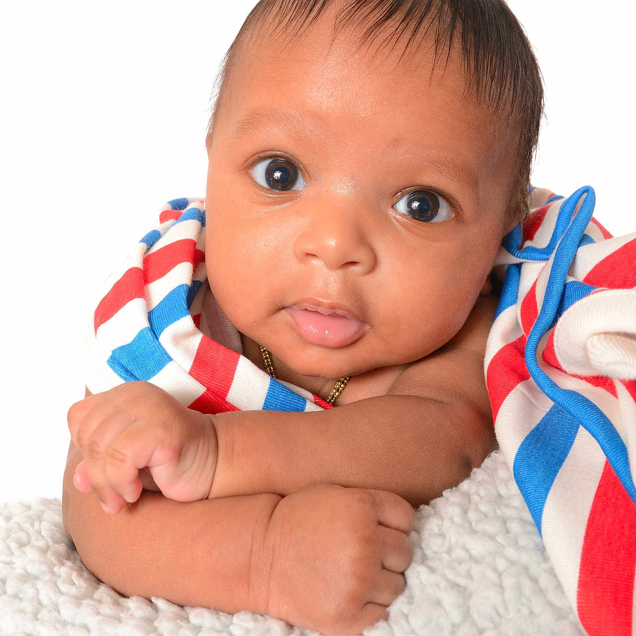 Marquise joined the competition — help win amazing prizes! baby, blanket, bodypart, face, finger, frown, hand, happy, head, mouth, newborn, person, photography, portrait, sad, sitting, smile, toe, towel