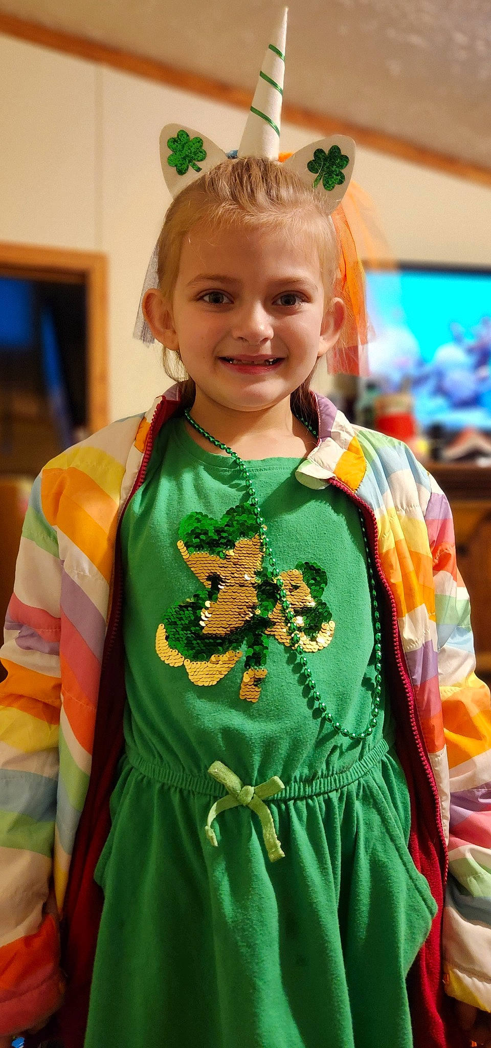 Rebecca joined the competition — help win amazing prizes! child, costume, costume_design, event, fashion_accessory, fashion_design, fun, hairstyle, happy, headband, jewellery, joy, necklace, organ, outerwear, pattern, person, room, sleeve, smile