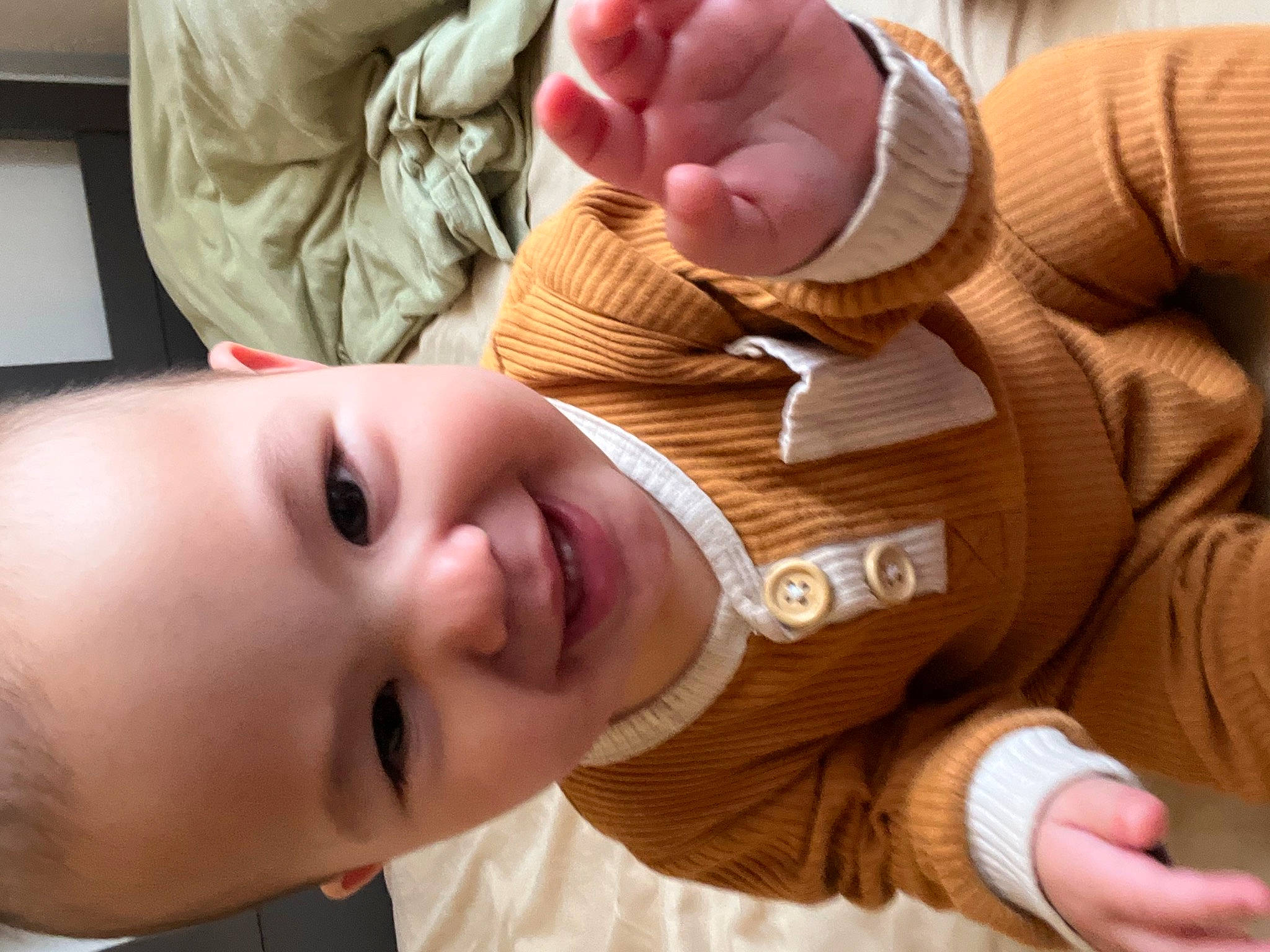 Cecilia joined the competition — help win amazing prizes! baby, baby_toddler_clothing, cheek, child, comfort, ear, eyelash, finger, fun, gesture, hand, happy, joy, mouth, nail, nose, person, skin, smile, thumb