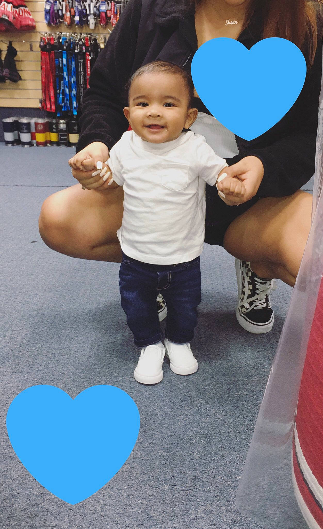 Jiovanni joined the competition — help win amazing prizes! baby, child, daughter, heart, person, play, smile, toddler