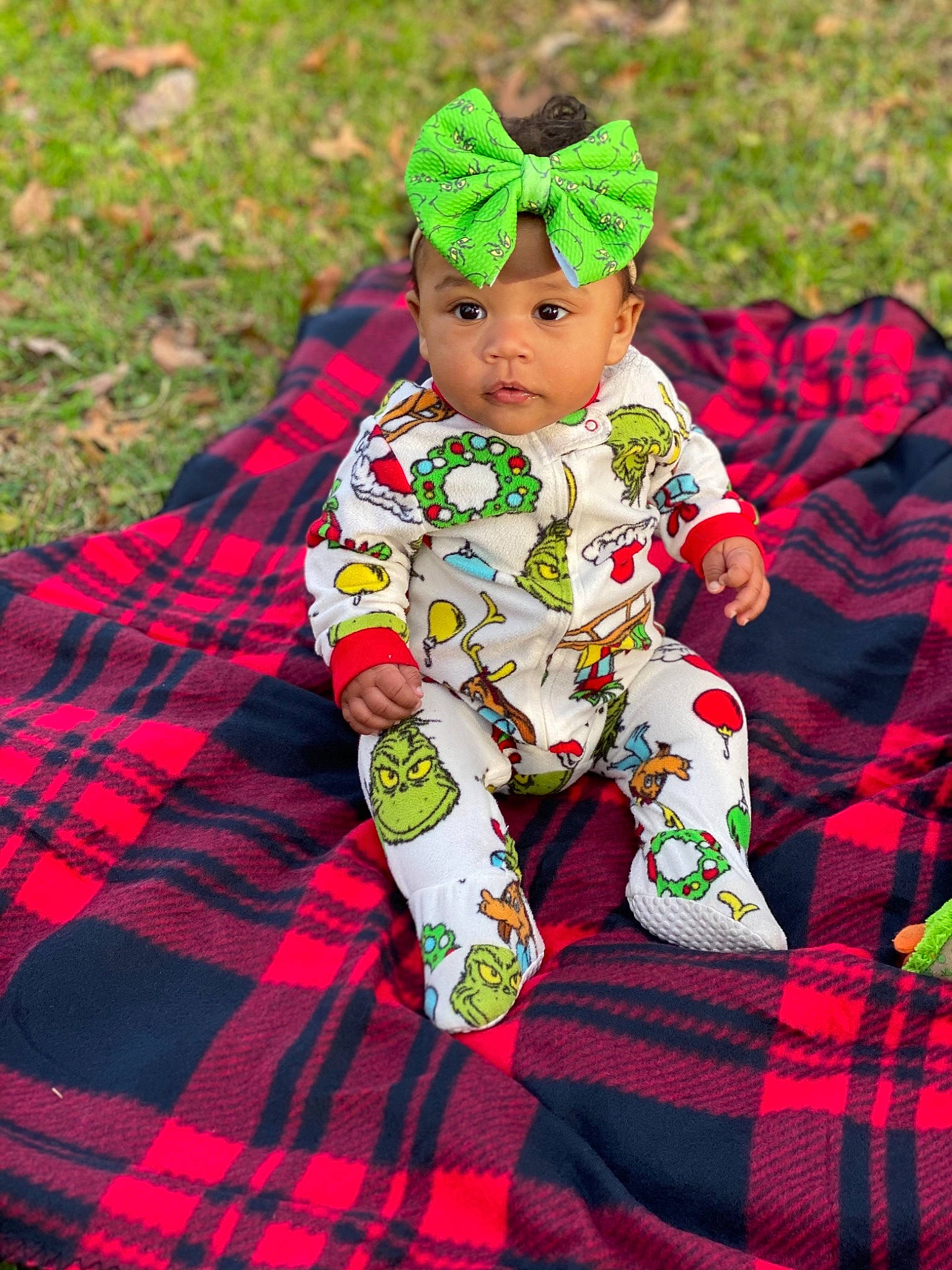 Kailanii joined the competition — help win amazing prizes! baby, baby_products, baby_toddler_clothing, beanie, bonnet, costume_accessory, design, green, headband, headpiece, headwear, knitting, linens, nightwear, pattern, person, plaid, tartan, textile, toddler
