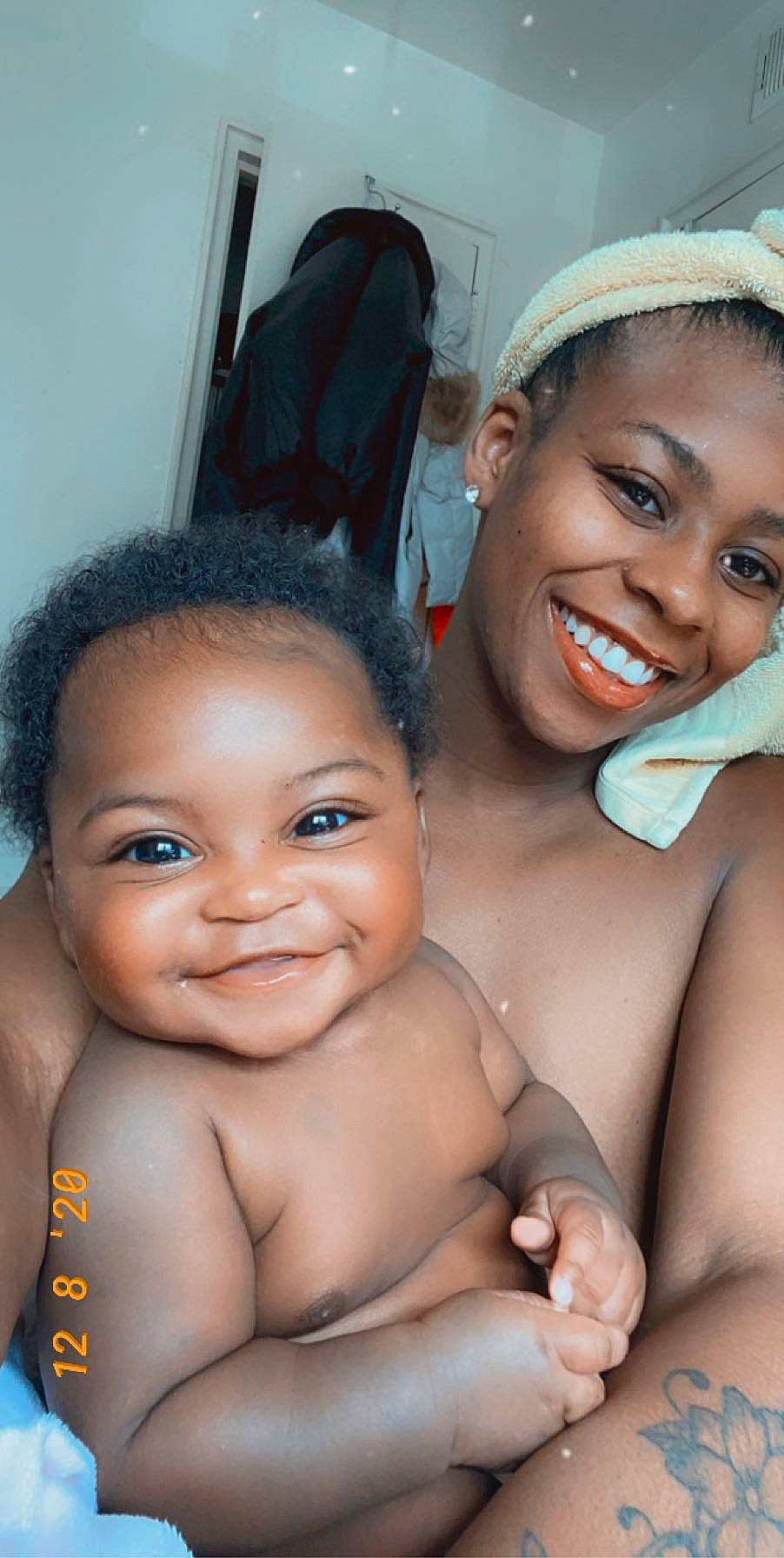 Sevyn is registered to the contest to win money with this photo: baby, black_hair, cheek, child, eyebrow, face, facial_expression, forehead, fun, happy, joy, person, skin, smile