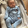 baby, blanket, blue_clothing, child, comfort, cute, floor, indoors, infant, knitted_blanket, onesie, pacifier, peaceful, plush_toy, portrait, resting, sleeping, soft_texture, toddler, wooden_floor