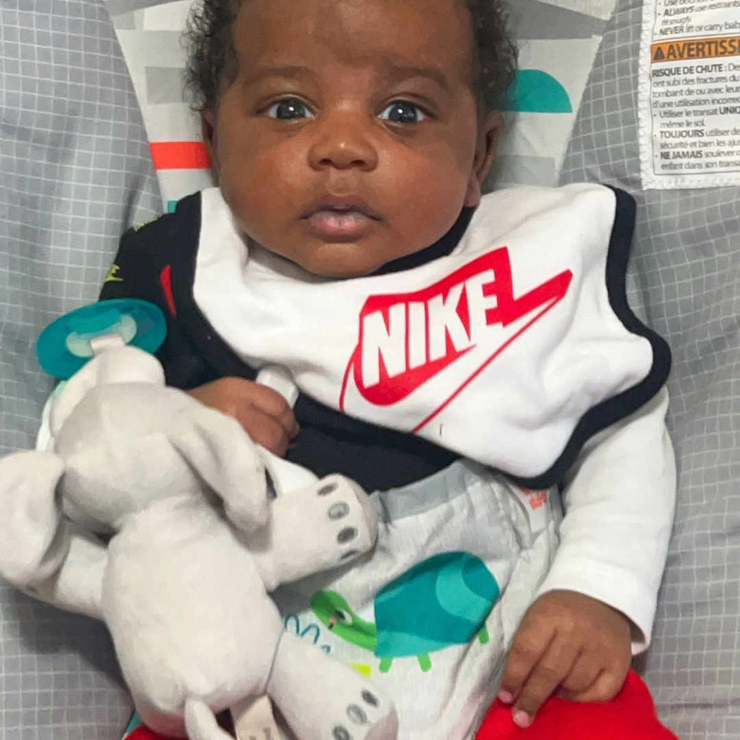 Muhsi joined the competition — help win amazing prizes! baby, bodypart, clothing, crib, cushion, face, finger, furniture, hand, happy, head, homedecor, infantbed, person, photography, portrait, sitting, smile, t_shirt, toy