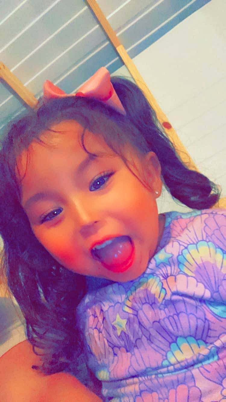 Faith joined the competition — help win amazing prizes! cheek, child, cool, ear, electric_blue, eye, eyelash, forehead, happy, headgear, iris, jaw, lip, mouth, neck, nose, person, purple, selfie, skin