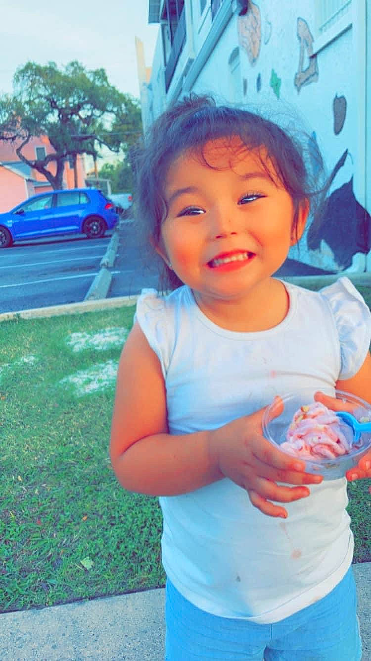 Faith is registered to the contest to win money with this photo: azure, blue, cool, electric_blue, eye, face, fun, gesture, grass, happy, head, joy, leisure, person, pink, plant, recreation, smile, summer, tire