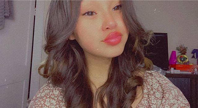 Alicia joined the competition — help win amazing prizes! cheek, chin, ear, eye_liner, eye_shadow, eyebrow, eyelash, eyewear, forehead, iris, jaw, layered_hair, lip, lipstick, long_hair, makeover, nose, person, selfie, skin