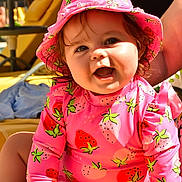 Primrose joined the competition — help win amazing prizes! accessories, baby, babylaughing, baseballcap, bodypart, bonnet, cap, clothing, coat, costume, dress, face, finger, glove, hand, happy, hat, head, jacket, laughing