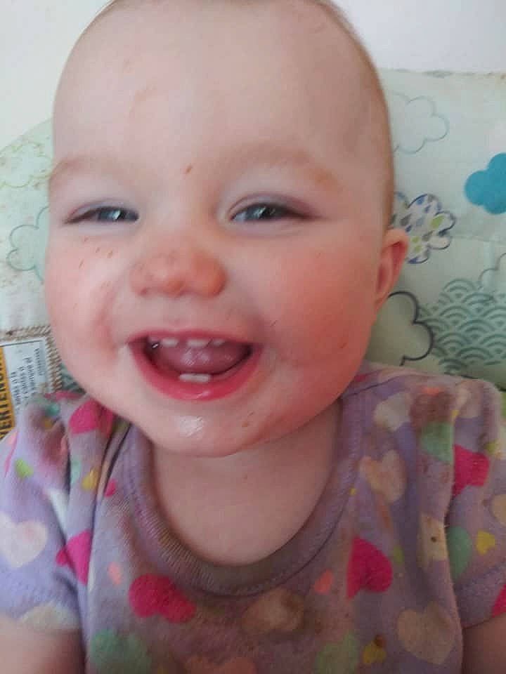 Kyah joined the competition — help win amazing prizes! baby, baby_making_funny_faces, cheek, child, chin, eye, eyebrow, face, facial_expression, forehead, head, iris, joy, lip, mouth, nose, organ, person, skin, smile