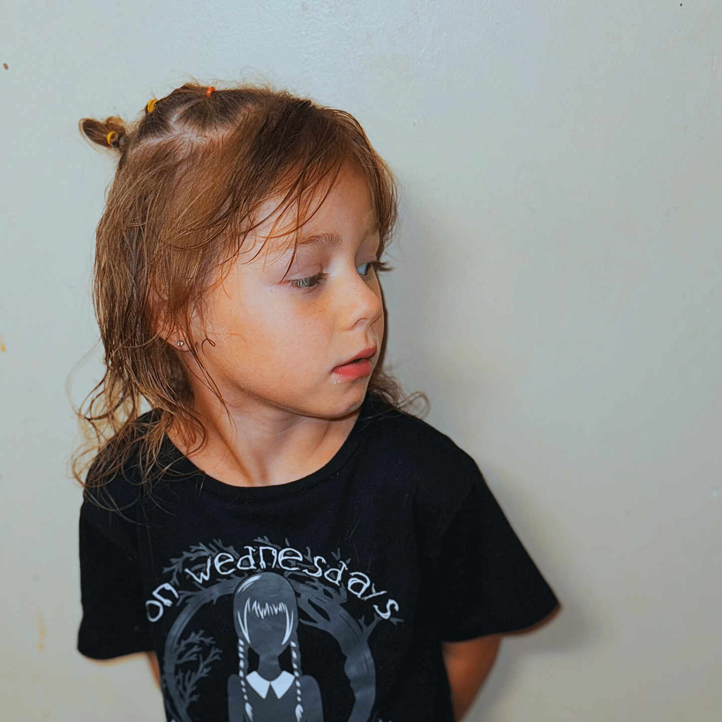Maya joined the competition — help win amazing prizes! animal, bodypart, child, clothing, face, female, finger, girl, hair, hand, head, invertebrate, longsleeve, person, photography, portrait, shirt, sleeve, spider, t_shirt