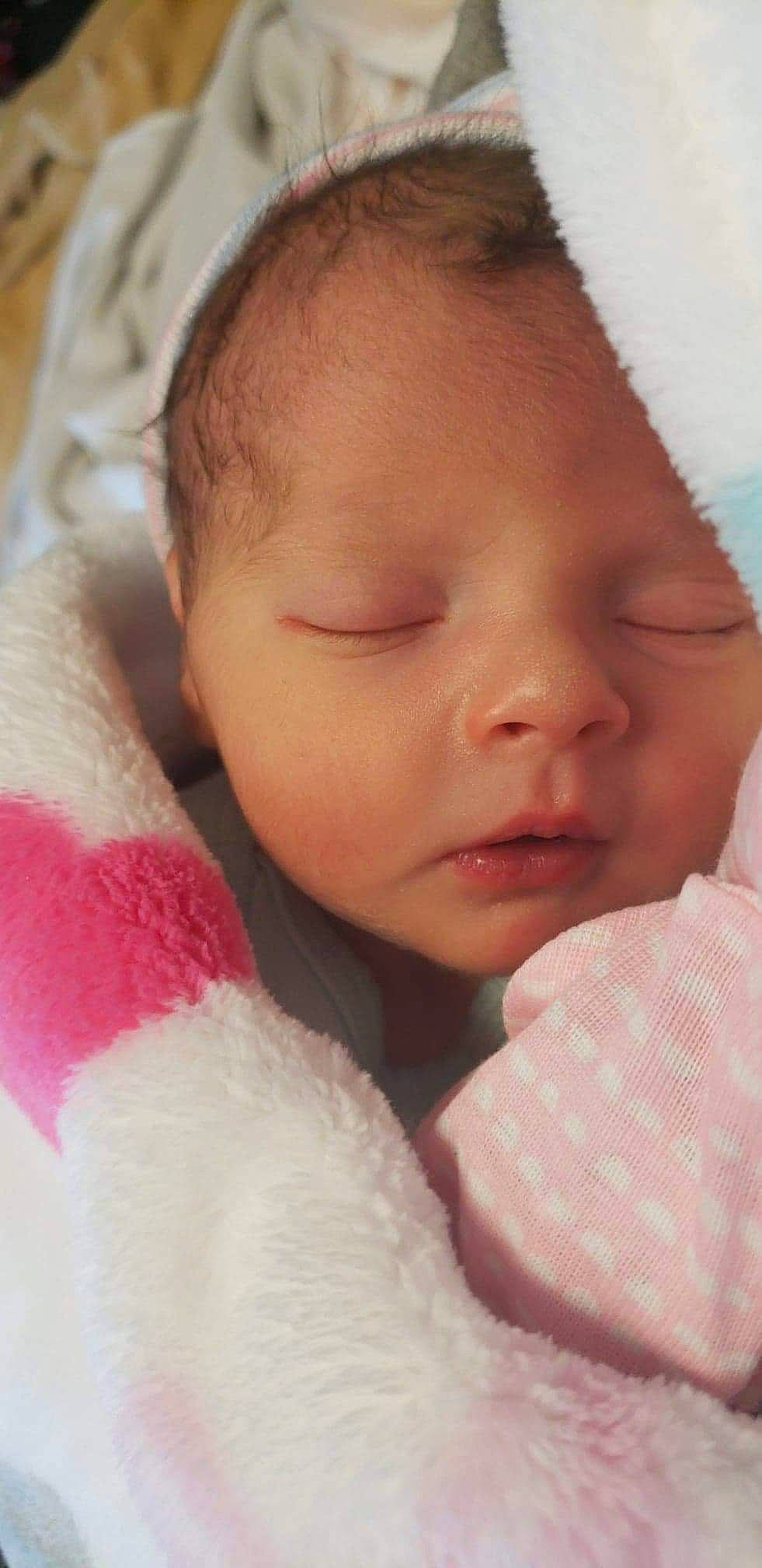 Cheyanne joined the competition — help win amazing prizes! baby, baby_sleeping, beauty, bedtime, cheek, child, chin, close_up, eye, face, forehead, hand, head, lip, mouth, nose, person, pink, skin, sleep