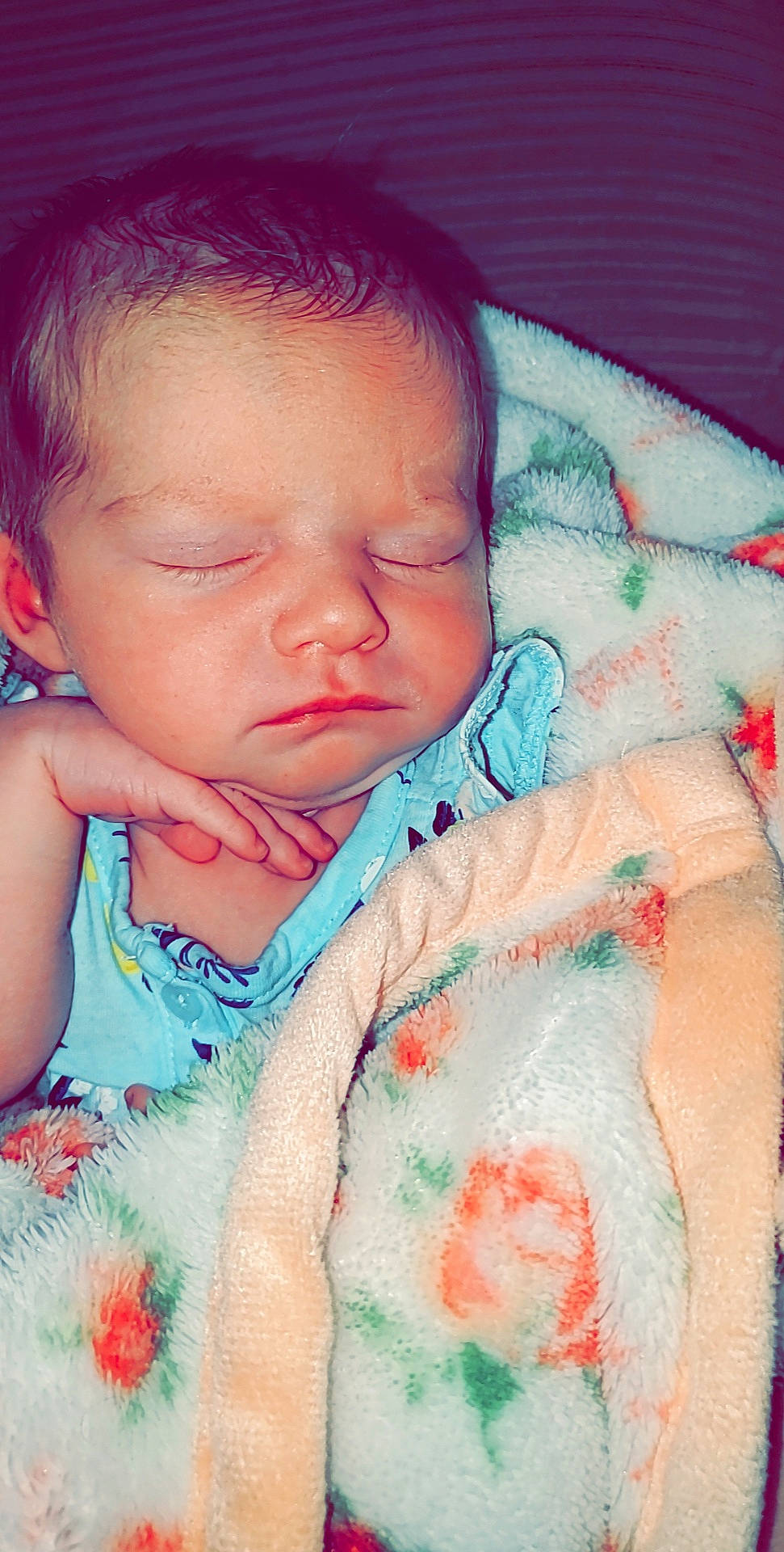 Abigail Rose is registered to the contest to win money with this photo: baby, cheek, child, chin, ear, eye, face, forehead, head, lip, mouth, nose, person, pink, skin, sleep, smile, toddler