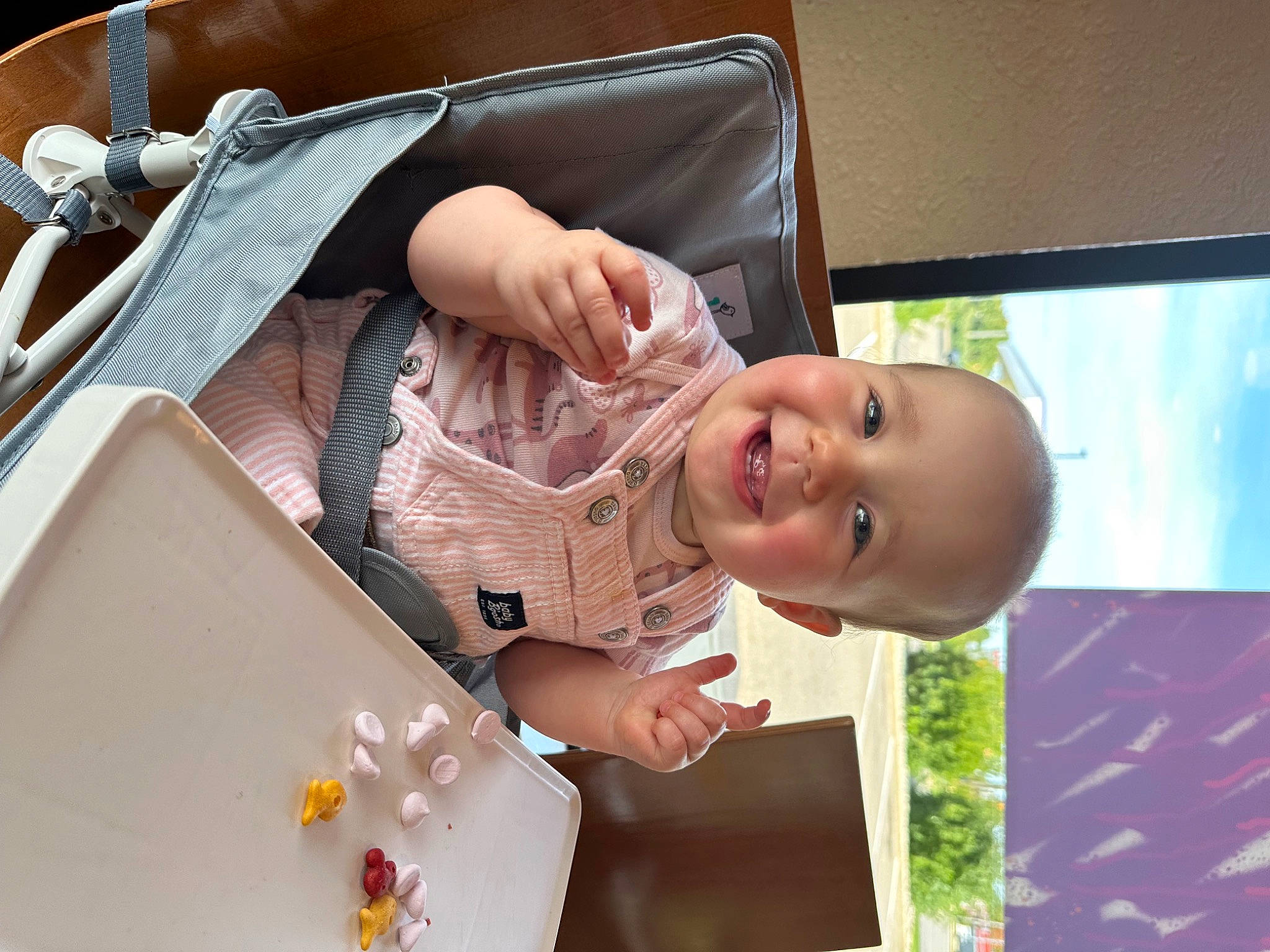 Lilly joined the competition — help win amazing prizes! baby, baby_products, child, fun, grass, happy, joy, laugh, leisure, person, play, recreation, room, smile, toddler, vacation