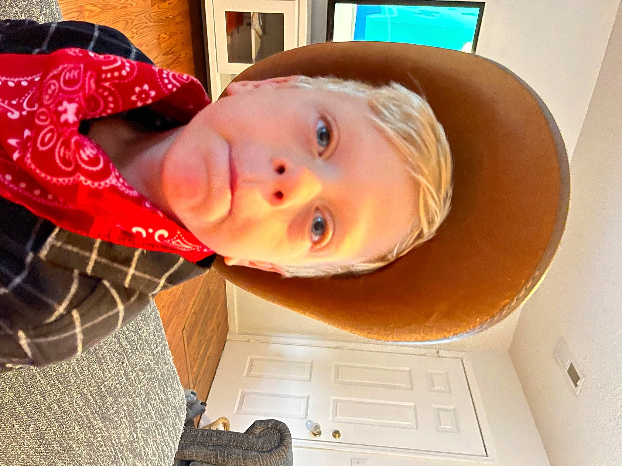 Malaki joined the competition — help win amazing prizes! cheek, child, eyelash, fun, hair_coloring, iris, jaw, lip, neck, nose, pattern, person, plaid, selfie, tartan, toddler