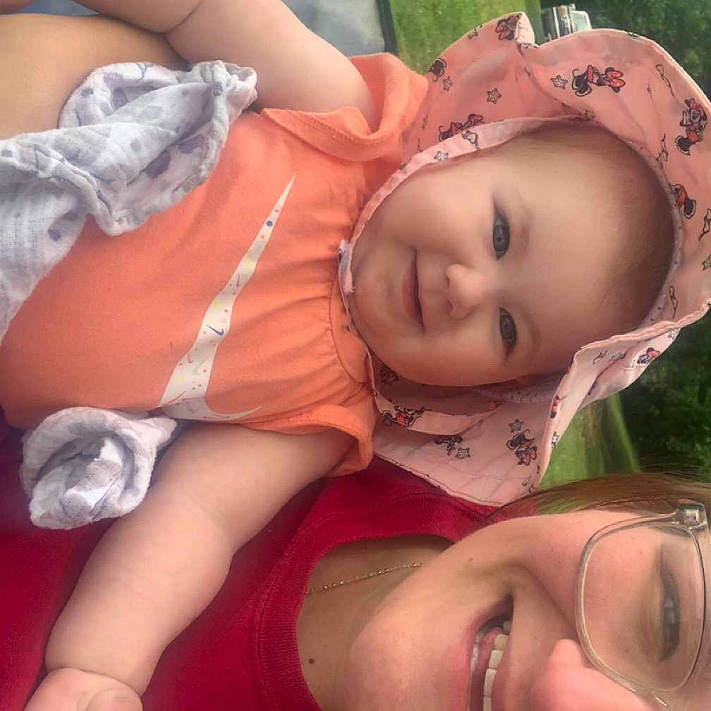 Oakley joined the competition — help win amazing prizes! accessories, baby, bonnet, cap, clothing, face, glasses, grass, hat, head, hood, lawn, nature, person, photography, plant, portrait, selfie, sunhat, t_shirt