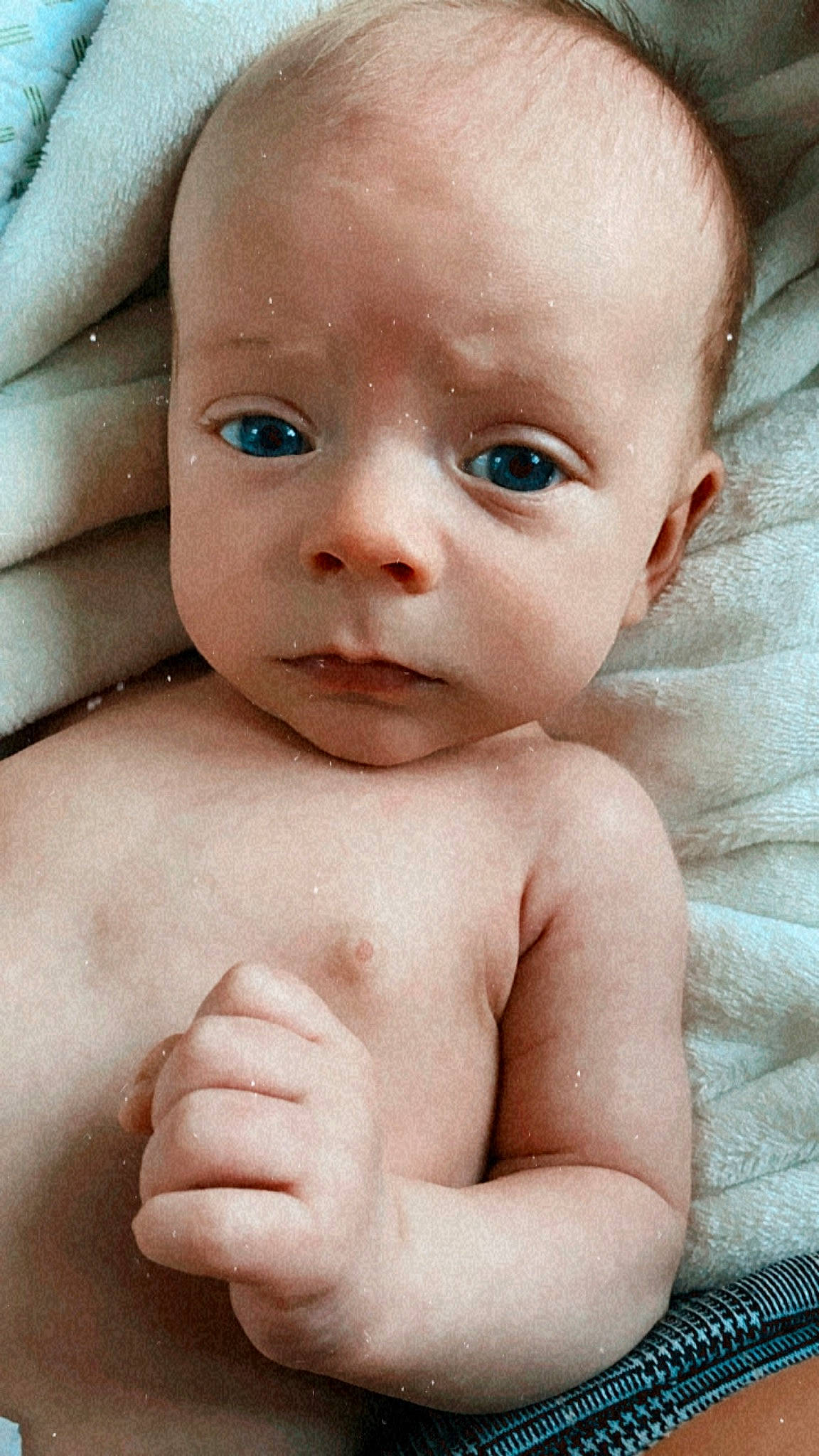 Wilder is registered to the contest to win money with this photo: abdomen, baby, barechested, cheek, chest, child, chin, eyebrow, finger, flesh, forehead, iris, joint, lip, muscle, organ, person, skin, stomach, toddler