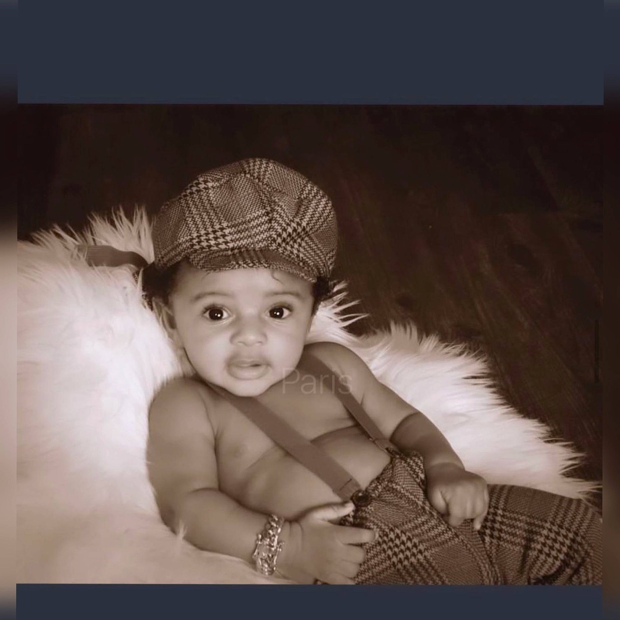 Nazier joined the competition — help win amazing prizes! arm, art, baby, cap, child, costume_hat, eye, fashion_accessory, flash_photography, fur, gesture, happy, headgear, headpiece, headwear, monochrome, monochrome_photography, person, picture_frame, portrait_photography