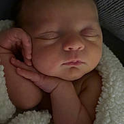 Aurora joined the competition — help win amazing prizes! newborn, baby, sleeping, blanket, infant, peaceful, hands, face, closeup, soft, cozy, wrapped, portrait, child, cute, resting, skin, fingers, warm, relaxation