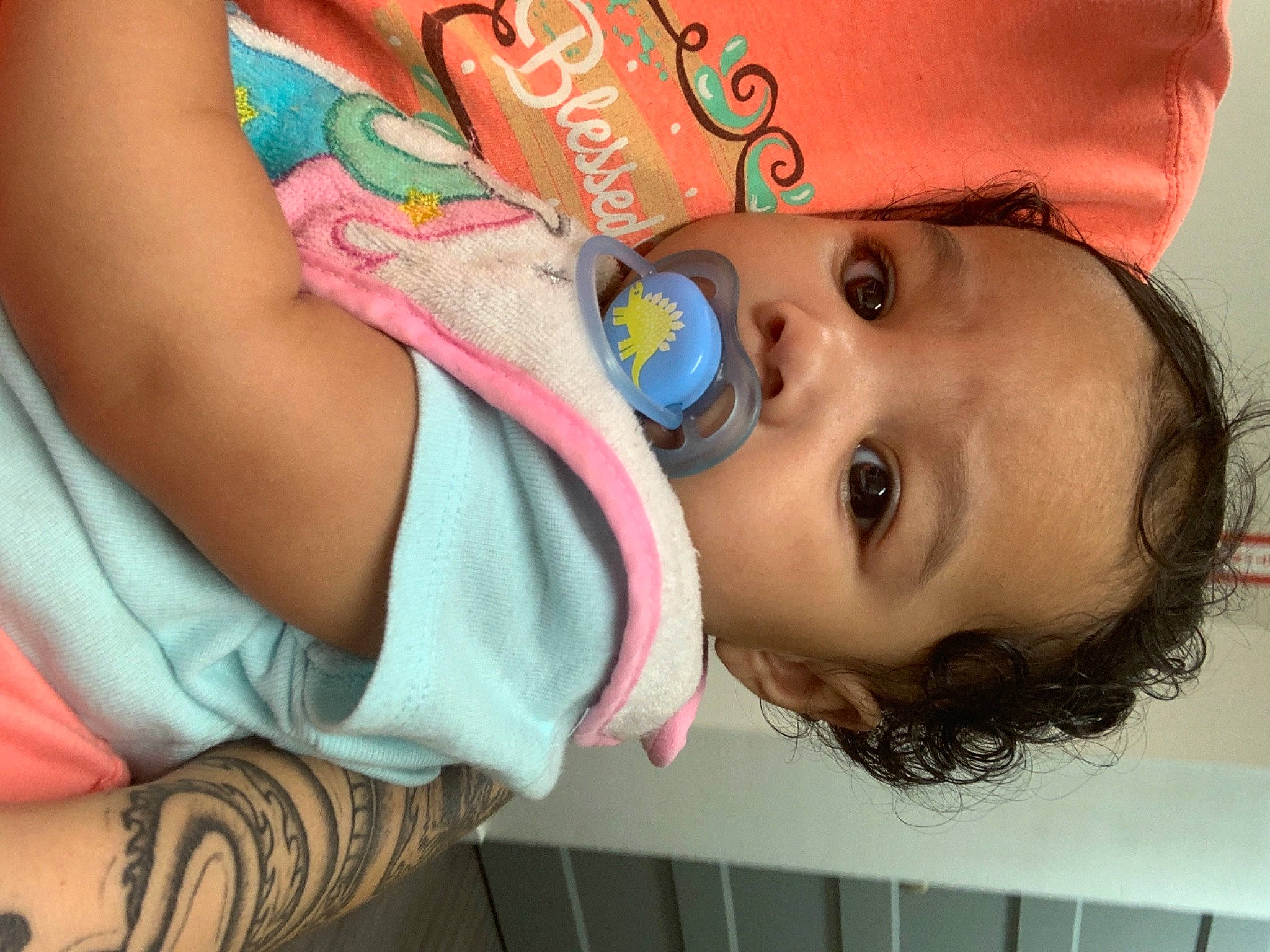 Kiyomi Chanel is registered to the contest to win money with this photo: baby, baby_toddler_clothing, cap, cheek, ear, eyebrow, eyelash, face, fun, gesture, happy, hat, human_body, iris, lip, mouth, nose, person, pink, skin