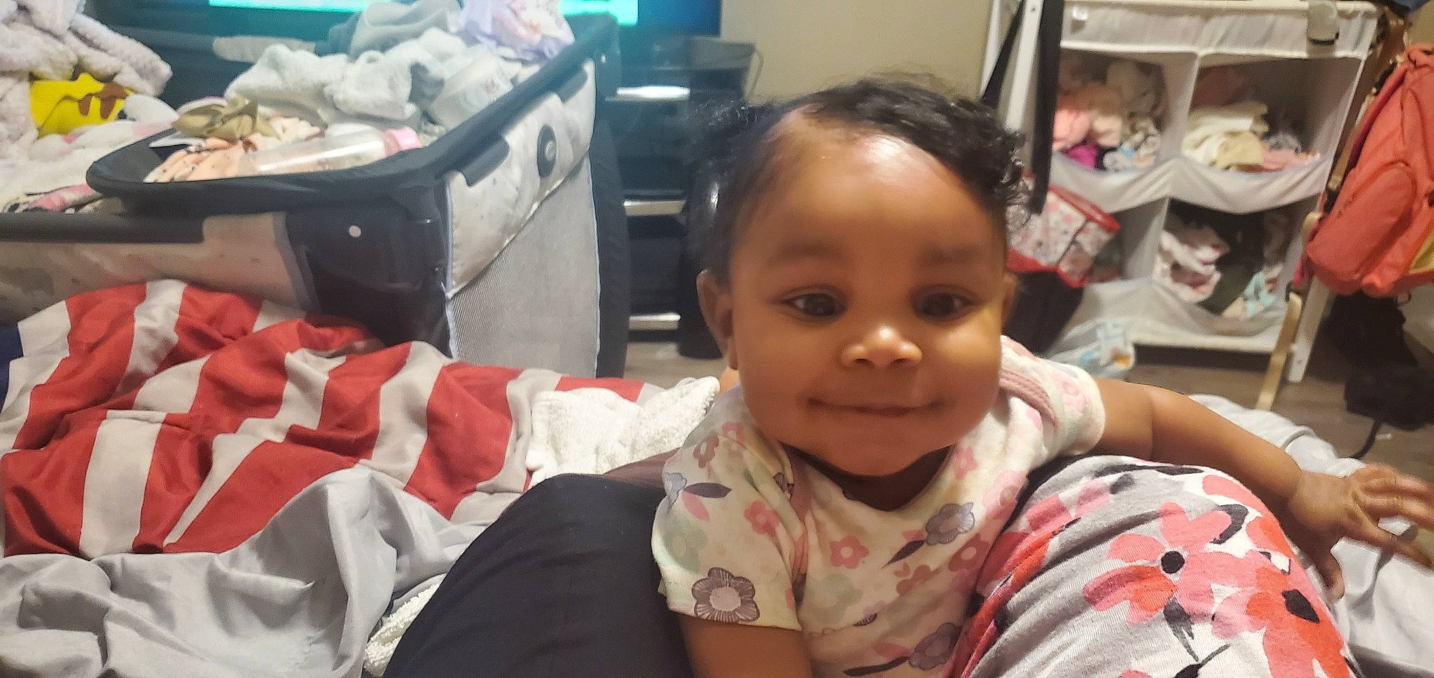 Jazlyn joined the competition — help win amazing prizes! baby, cheek, child, comfort, ear, event, eye, eyelash, forehead, fun, hairstyle, happy, head, iris, joy, lip, mouth, nose, person, skin