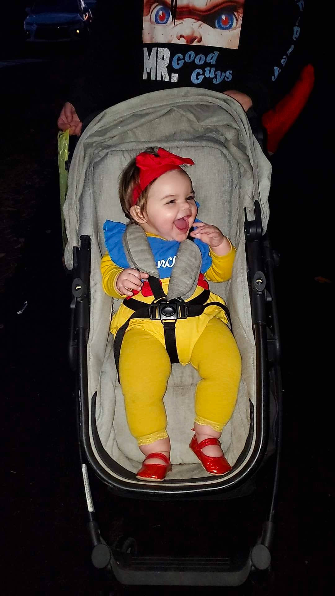 Keira joined the competition — help win amazing prizes! auto_part, automotive_design, baby, baby_carriage, baby_products, baby_safety, baby_toddler_clothing, bag, car_seat, chair, comfort, fun, lap, luggage_and_bags, motor_vehicle, person, product, sitting, smile, toddler