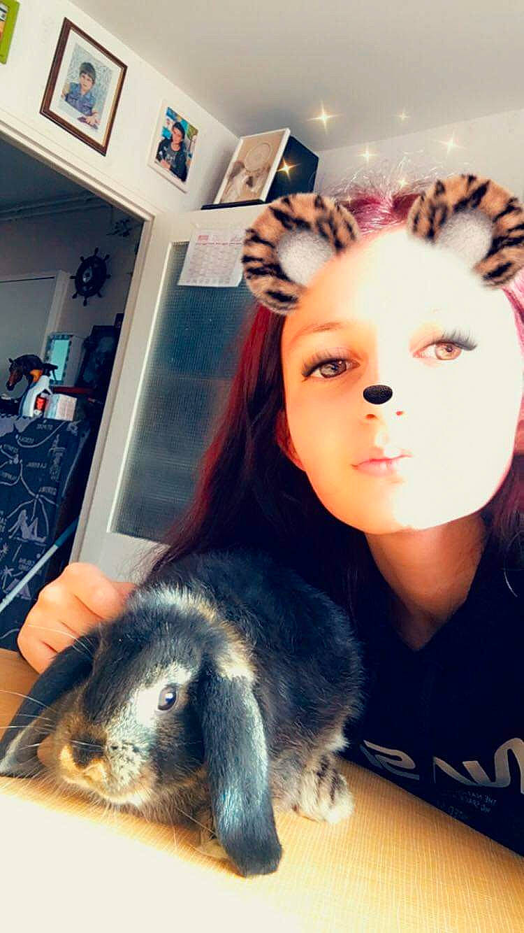 Princess participe au concours pour gagner de l'argent avec cette photo : beauty, cheek, cool, ear, eye, eyebrow, forehead, fur, hair, hairstyle, head, lip, long_hair, mouth, nose, photography, rabbit, rabbits_and_hares, selfie, skin