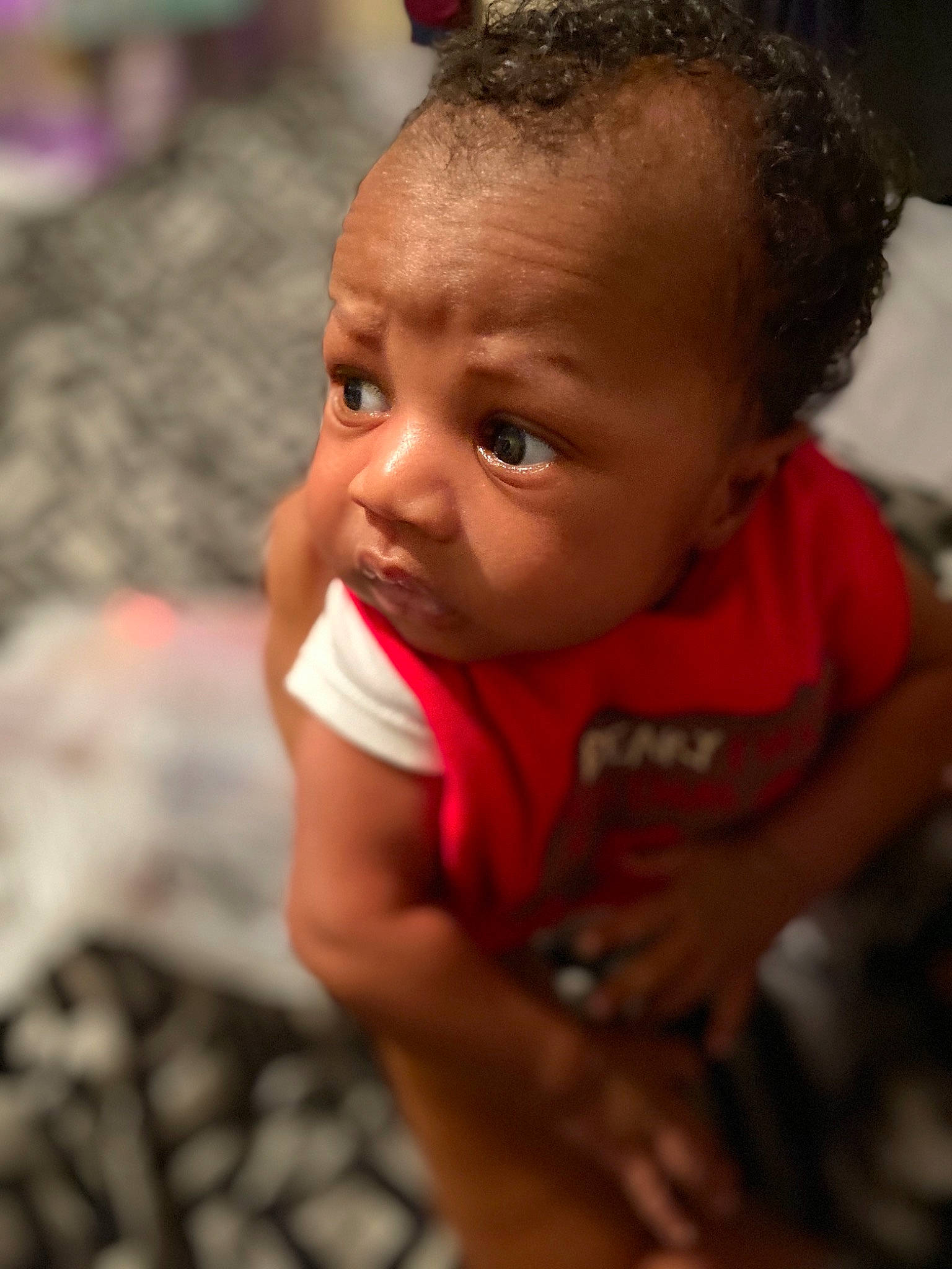 Telly is registered to the contest to win money with this photo: adaptation, baby, cheek, child, chin, eye, face, forehead, head, human, lip, nose, people, person, skin, smile, toddler