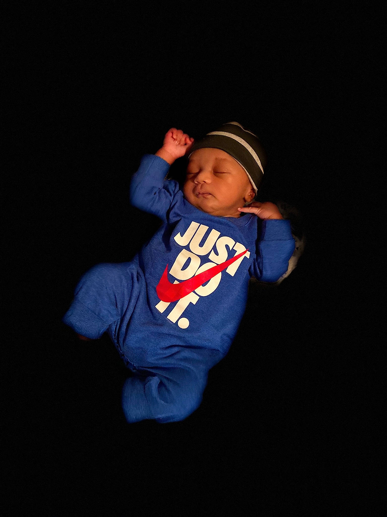 Telly joined the competition — help win amazing prizes! blue, child, cool, flash_photography, headwear, hoodie, outerwear, person, photography, sleeve, smile, sports_uniform, t_shirt