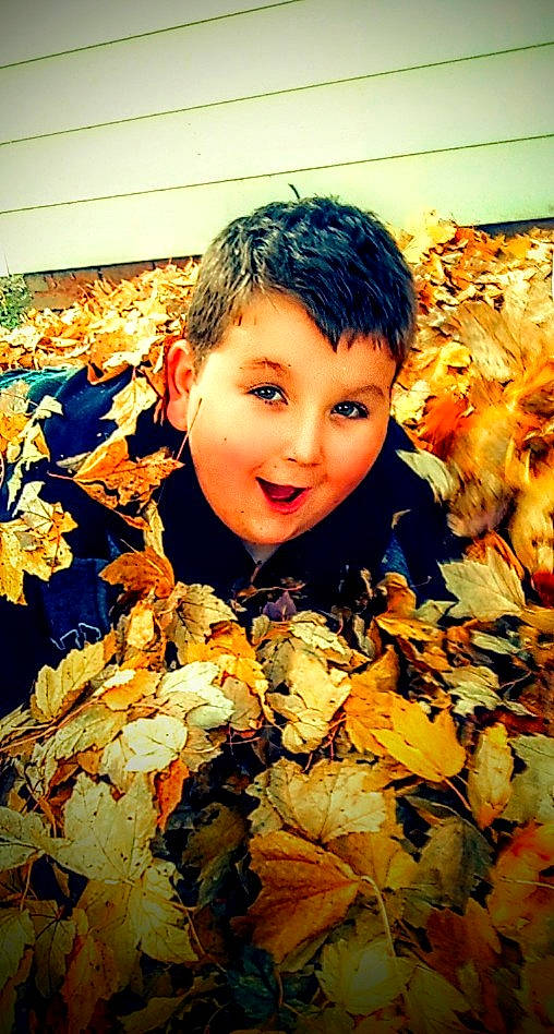 J.j. joined the competition — help win amazing prizes! autumn, child, deciduous, event, flash_photography, fun, grass, happy, orange, people_in_nature, person, portrait, portrait_photography, smile, tints_and_shades, toddler, tree