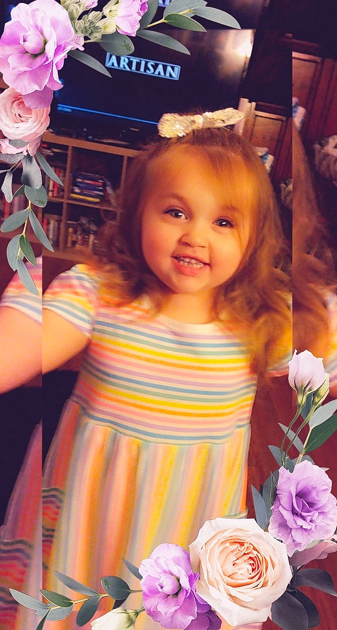 Isabella joined the competition — help win amazing prizes! beauty, child, dress, event, face, fashion, flower, flower_arranging, fun, happy, hybrid_tea_rose, iris, joy, person, petal, pink, plant, product, rose, skin