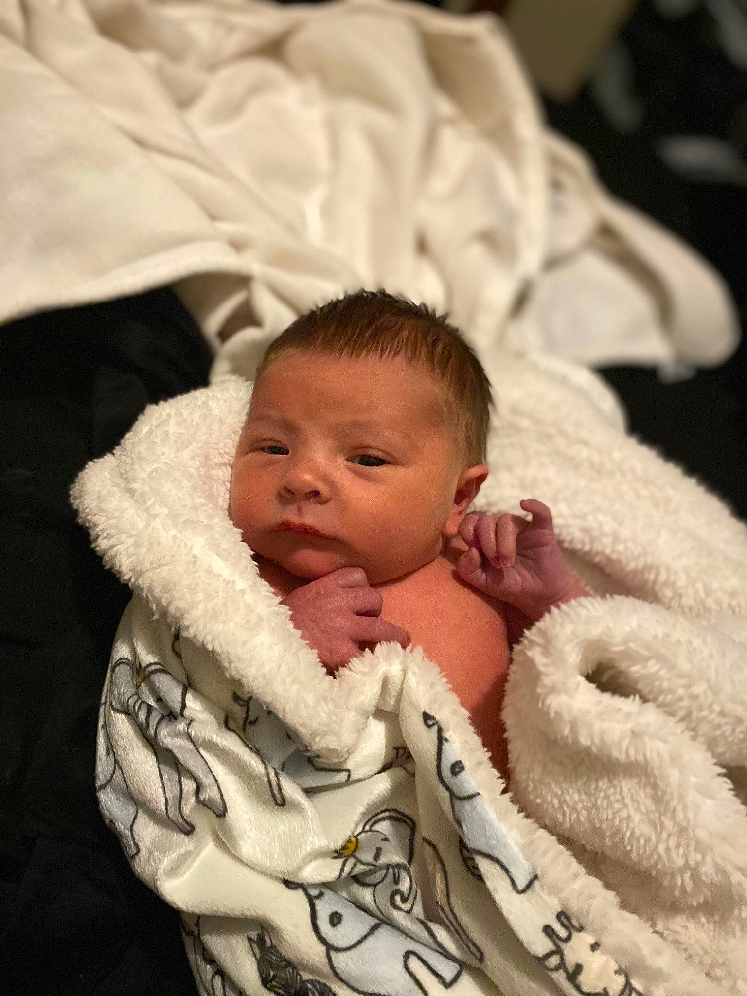 Kyle is registered to the contest to win money with this photo: baby, baby_products, baby_sleeping, baby_toddler_clothing, bedtime, cheek, child, comfort, ear, eye, eyelash, fur, happy, iris, linens, lip, nose, person, portrait_photography, skin