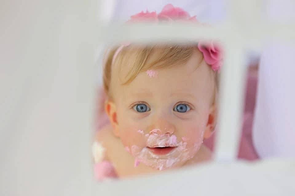 Mela joined the competition — help win amazing prizes! baby, baby_toddler_clothing, bathing, cheek, child, eye, eyelash, fashion_accessory, flash_photography, fun, happy, headpiece, iris, jewellery, lip, person, pink, portrait_photography, smile, sweetness