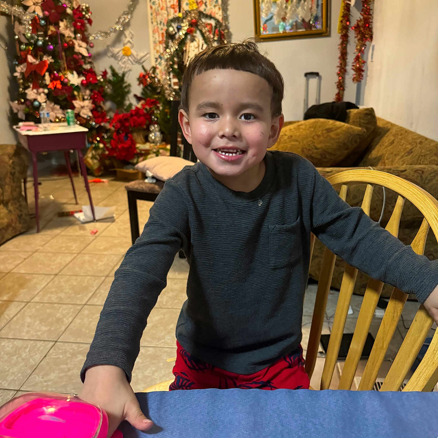 Isa is registered to the contest to win money with this photo: architecture, boy, building, child, couch, desk, face, fir, furniture, head, indoors, livingroom, male, person, photography, plant, portrait, room, table, wood