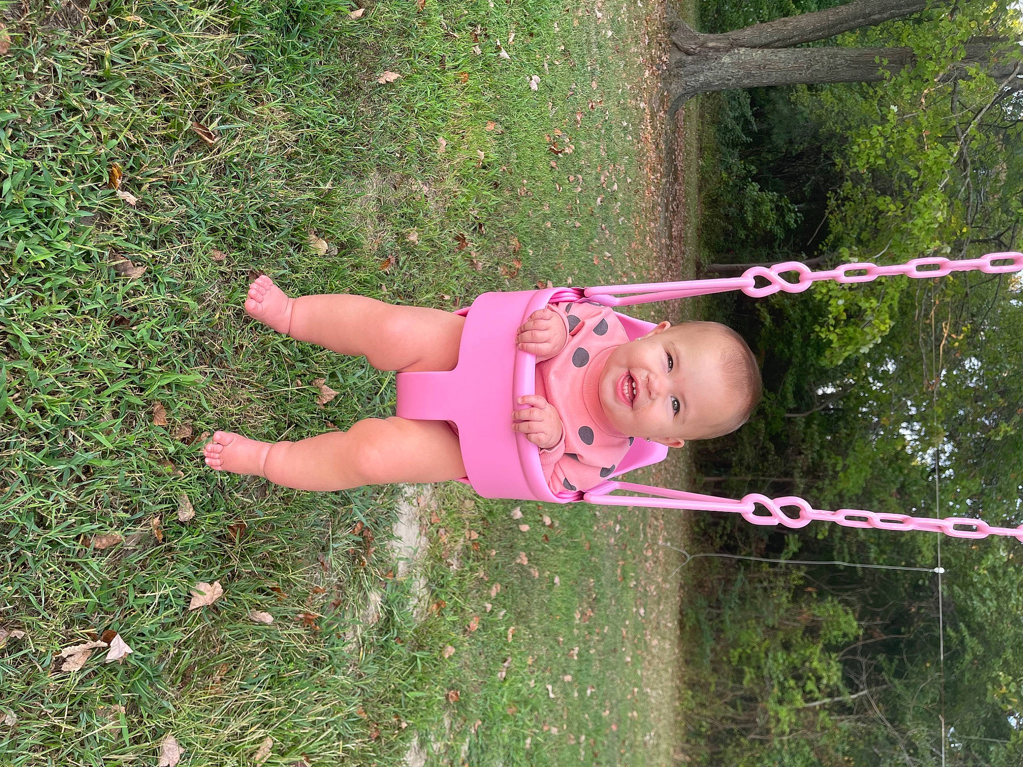 Blakely joined the competition — help win amazing prizes! child, fun, grass, grassland, groundcover, happy, joy, leisure, magenta, natural_environment, nature, people_in_nature, person, plant, recreation, shorts, shrub, smile, thigh, toddler