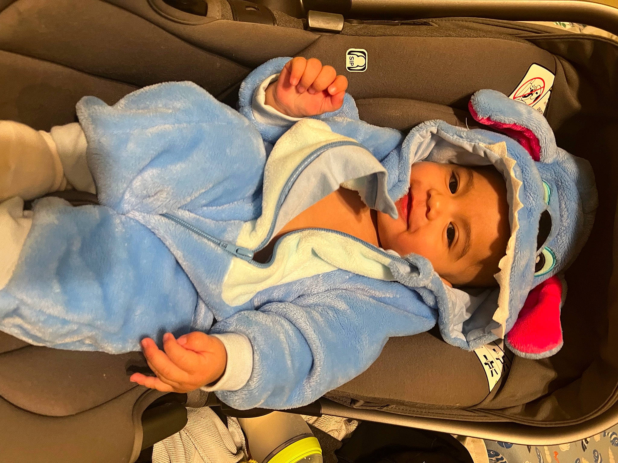 Boston joined the competition — help win amazing prizes! auto_part, automotive_design, baby, baby_in_car_seat, baby_products, baby_sleeping, baby_toddler_clothing, car_seat, child, comfort, family_car, headwear, luxury_vehicle, motor_vehicle, passenger, person, room, sleep, toddler, travel