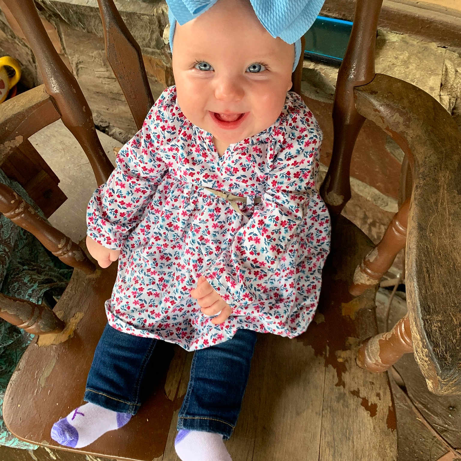 Kinzley joined the competition — help win amazing prizes! baby, baby_toddler_clothing, child, child_model, clothing, fashion_accessory, footwear, headgear, play, shoe, sitting, skin, sleeve, toddler