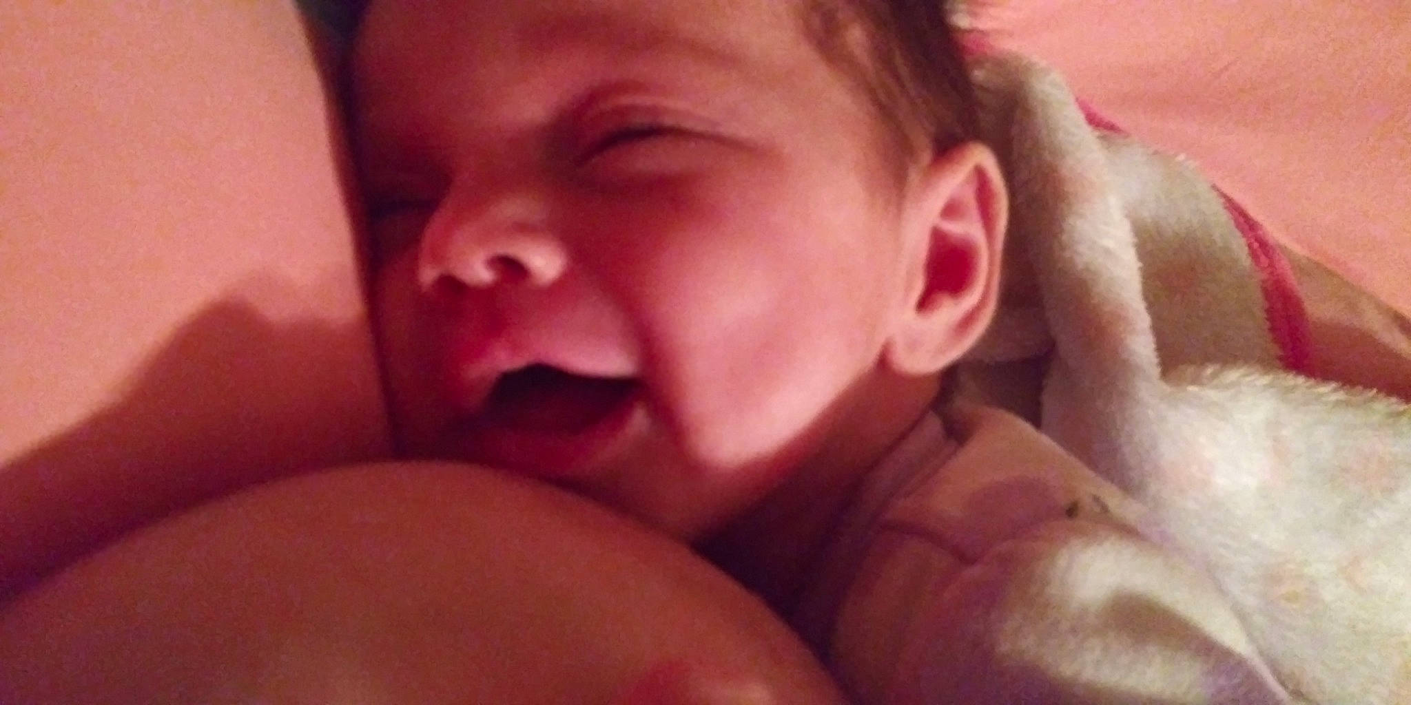 Tazlyne is registered to the contest to win money with this photo: baby, birth, cheek, child, chin, close_up, eye, face, facial_expression, finger, fun, hand, head, lip, mouth, muscle, nose, person, skin, smile