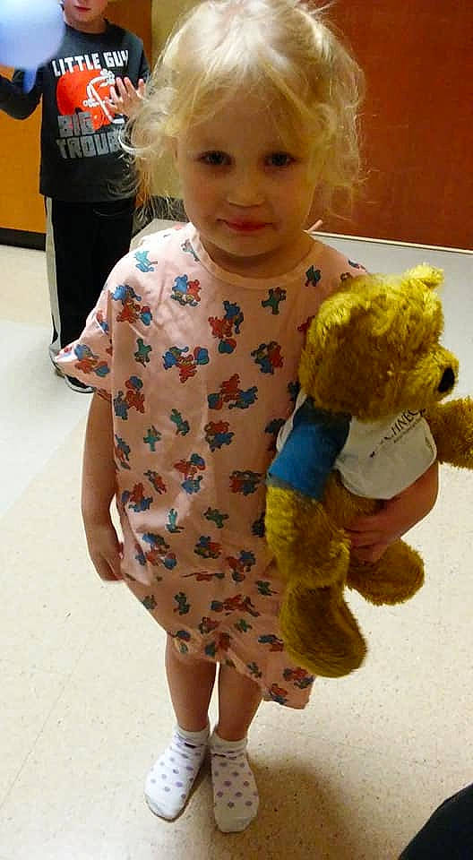 Emeli joined the competition — help win amazing prizes! child, costume, doll, person, play, stuffed_toy, teddy_bear, toddler, toy, yellow