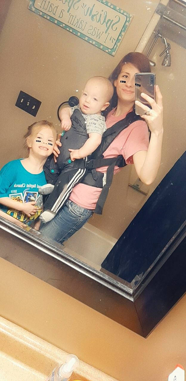 Jaydin joined the competition — help win amazing prizes! child, fun, mirror, person, photography, toddler