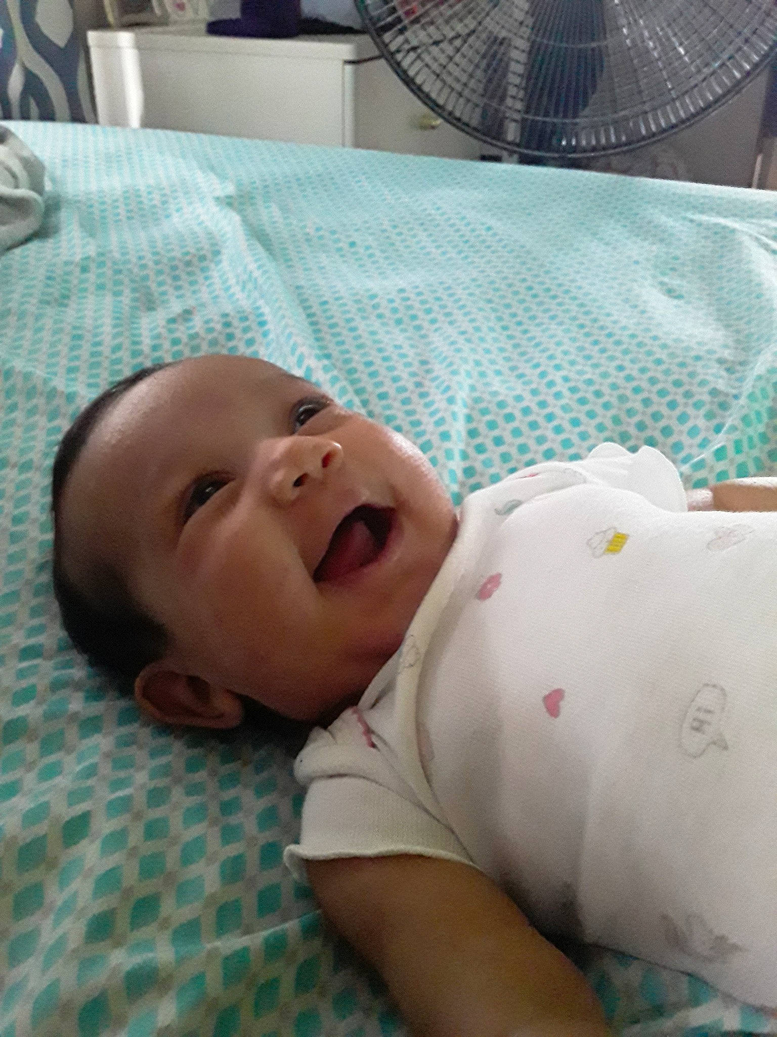 Nia is registered to the contest to win money with this photo: baby, bedtime, birth, cheek, child, mouth, person, skin, toddler