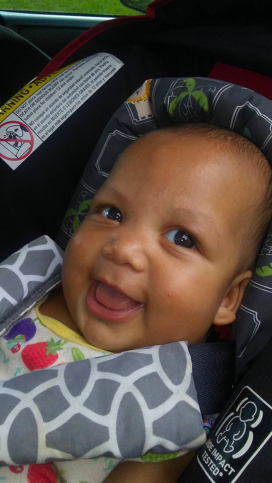 Kingsley joined the competition — help win amazing prizes! cheek, child, chin, cool, day, ear, eye, eyebrow, face, forehead, girl, head, infant, lip, mouth, nose, person, product, skin, smile