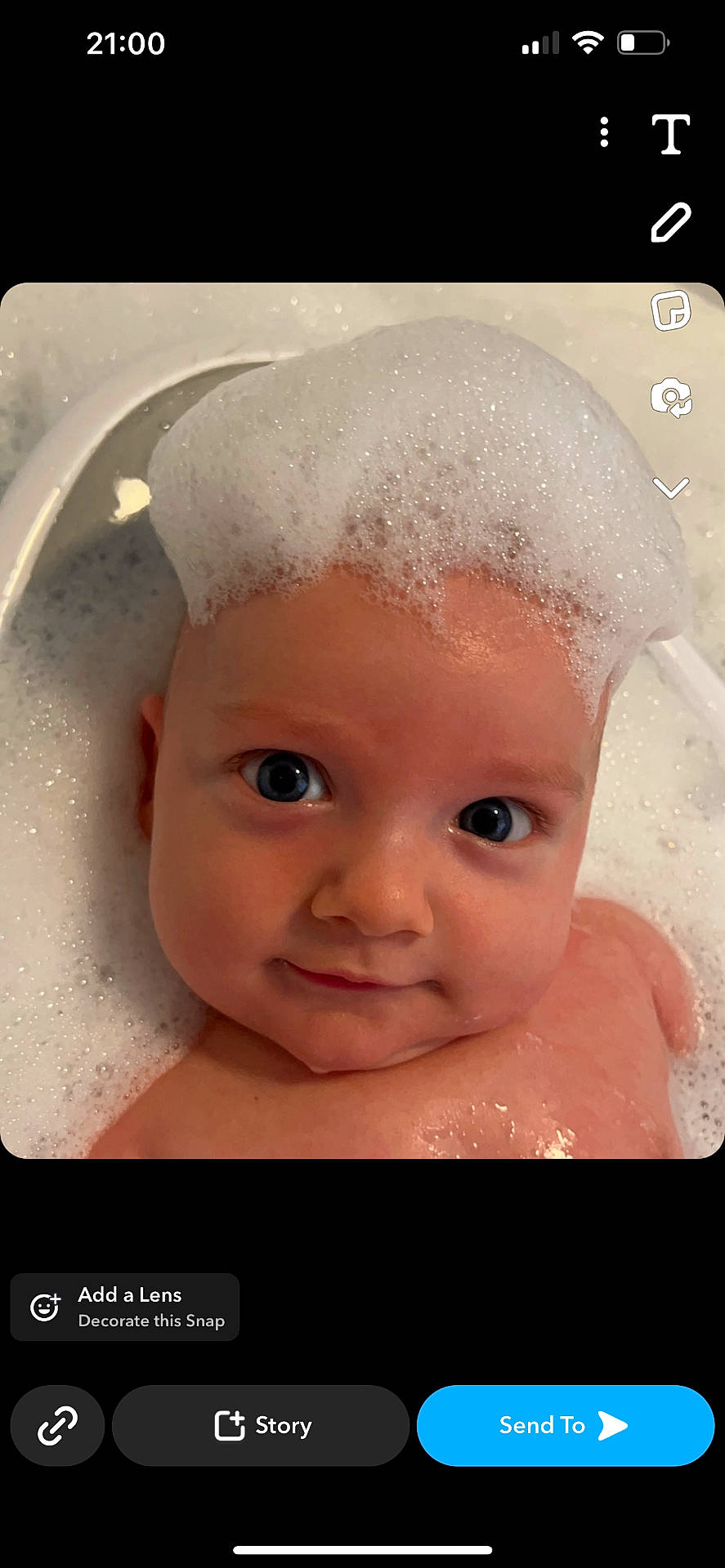 Arthur joined the competition — help win amazing prizes! baby, bathing, bathtub, bodypart, bubble, face, finger, foam, hand, head, leisureactivities, newborn, person, photography, portrait, sport, swimming, tub, washing, water