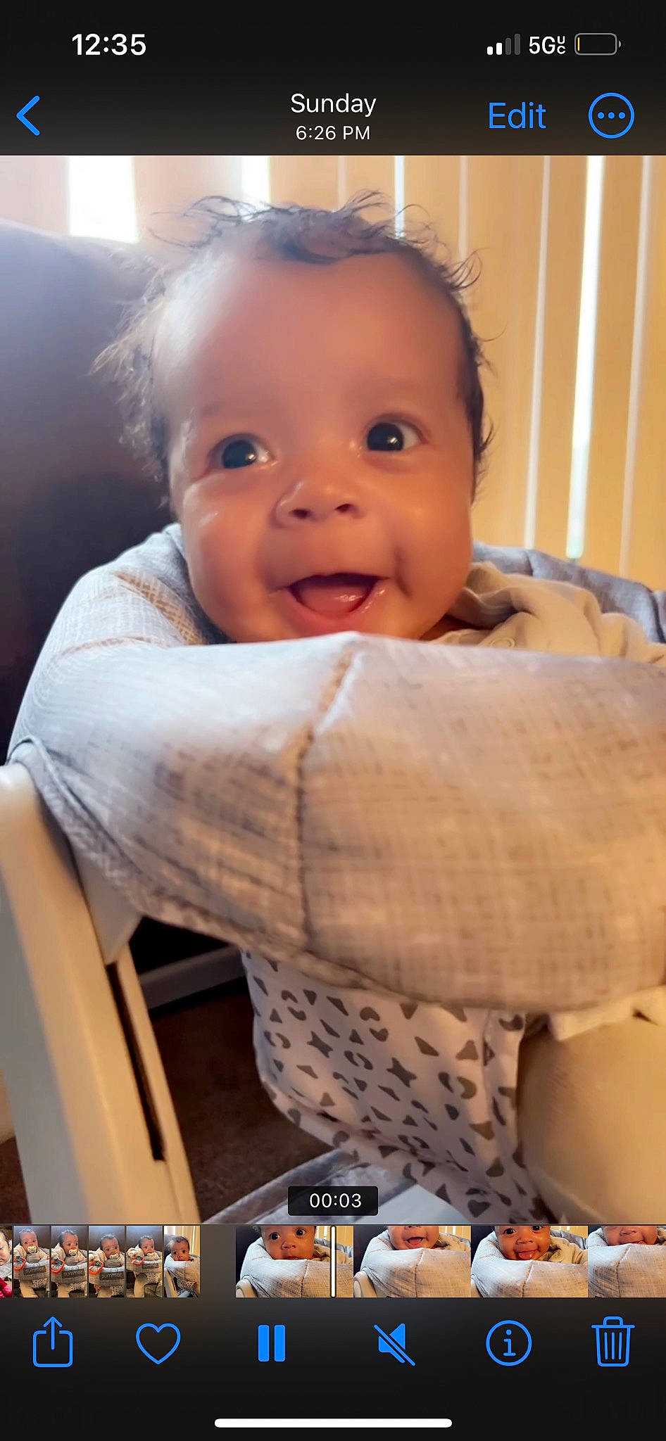 Mateo is registered to the contest to win money with this photo: baby, baby_toddler_clothing, cheek, chin, dress, eye, eyebrow, eyelash, face, happy, head, human_body, iris, lip, neck, nose, person, skin, sleeve, smile